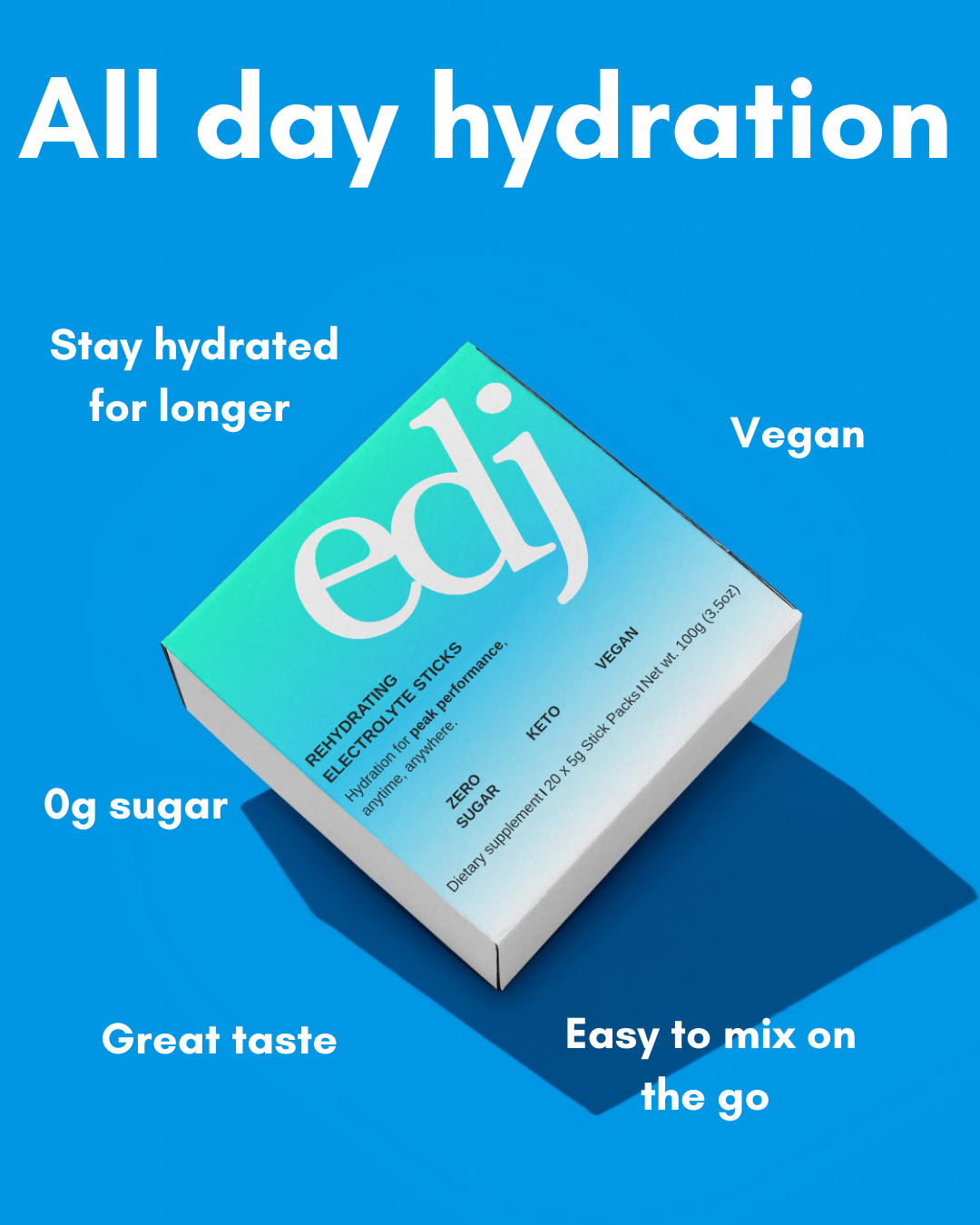 Electrolyte sticks - Lemon flavour